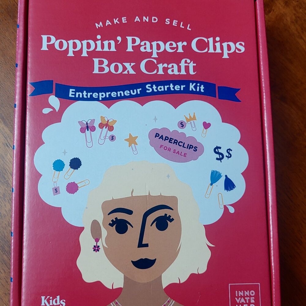 Kids Crafts ~ Make and Sell Cupcake Topper Craft Kit ~ NIB
